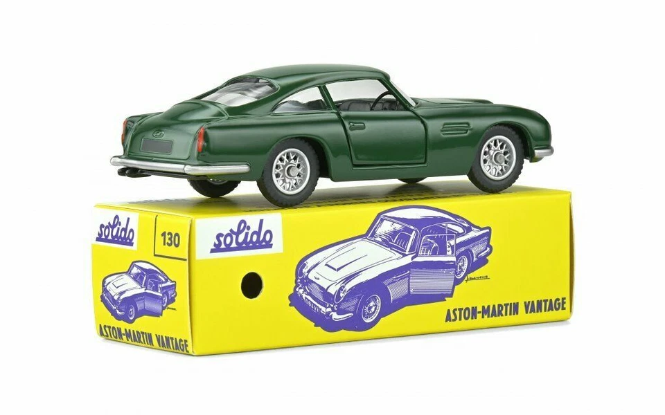 Aston Martin DB5 Vantage 1963 Club Solido 1/43 Voiture Miniature diecast 1302 - Photo 4/4