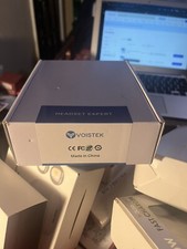 Voistek Phone Headset 3.5mm with Microphone Noise Cancelling, Volume Controls