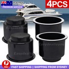 4X Drink Cup Holder Insert for Boat/Marine/Camper/Truck/RV Marine Universal AU