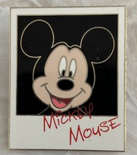 2007 DISNEY “MICKEY MOUSE” AUTOGRAPH SERIES POLAROID PICTURE PIN, LE 250!