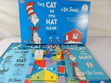 Vintage The Cat In The Hat Game (1996) with Book Included Made in USA *Complete*