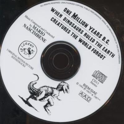 One Million Years B.C. / When Dinosaurs Ruled The Earth / Creatures The World CD