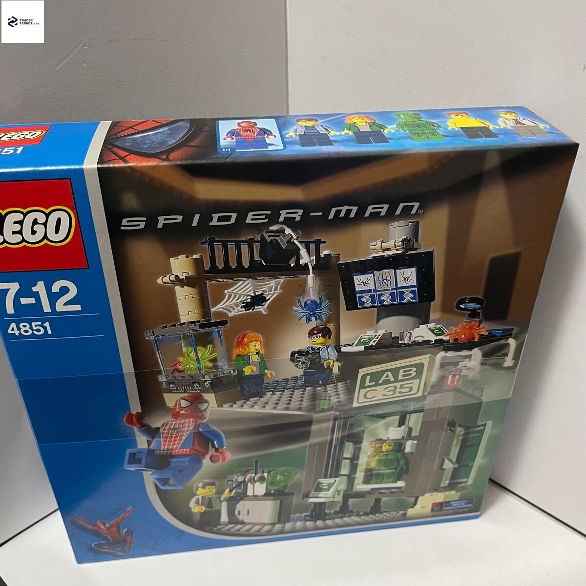 LEGO Spider-Man The Origins 4851 In 2003 New Retired