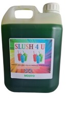   5 litre GLYCEROL FREE MOJITO FLAVOUR SLUSH 4 U SYRUP 1L:5L