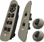 Dodge Ram Window Master Switch Tan Bezel Lock Set 2002-2008