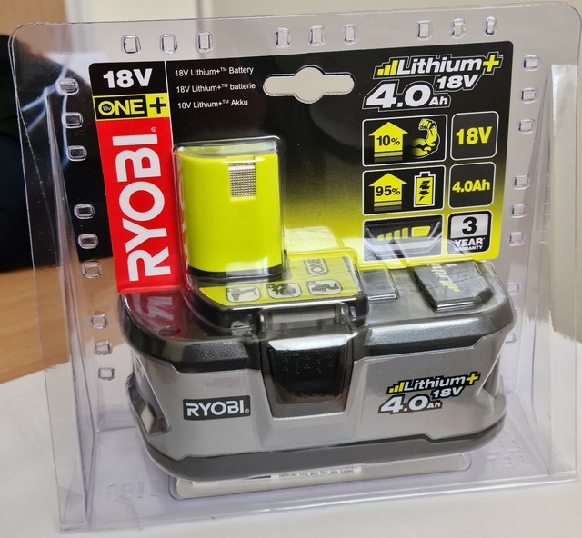 Аккумулятор ryobi one rb18l40