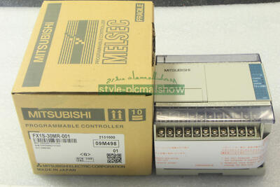New One Mitsubishi MELSEC FX1S-30MR-001 FX1S30MR001 PLC