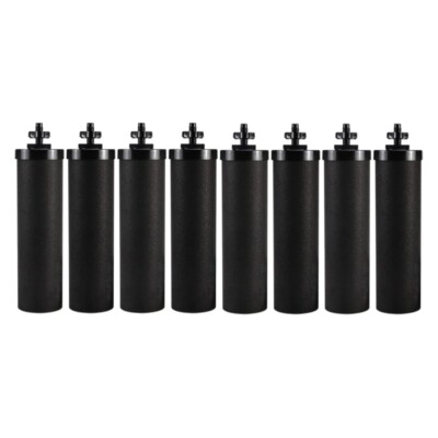 8 pcs Water Filters Replacement for Black Berkey BB9-2 Purification Elements NEW