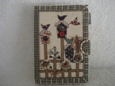 Organizer Planner Buttons Birdhouse