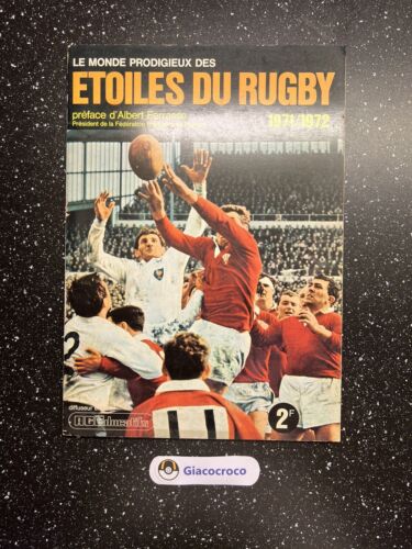 Album Le Monde Prodigieux Des Étoiles Du Rugby 1971/1972 Panini Vignette Sticker - Photo 1/24