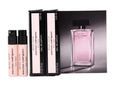 NARCISO RODRIGUEZ FOR HER MUSC NOIR EDP .8ml .02fl oz x 2 PERFUME SPRAY SAMPLES