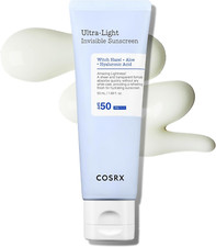 COSRX Ultra-Light Invisible Sunscreen SPF 50 PA++++ Non Oily Sun Cream with Witc