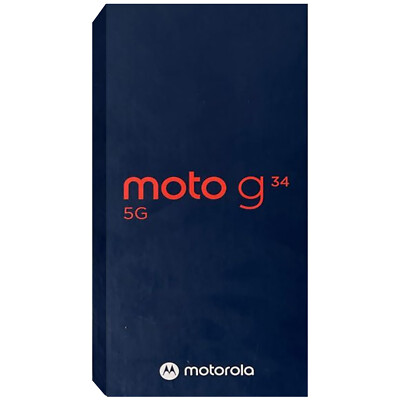 Motorola Moto G34 5G Charcoal Black 128GB + 4GB Dual-SIM