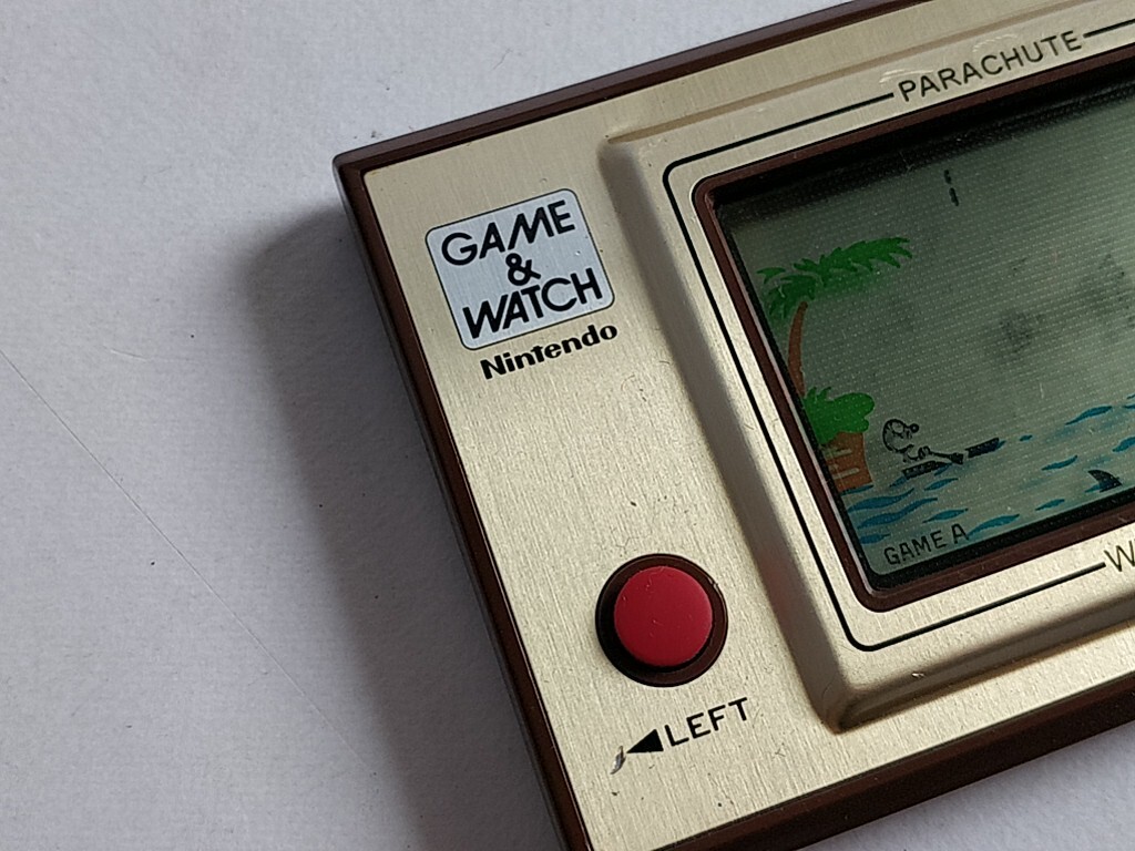 Vintage Nintendo Game & Watch Parachute wide Screen, Manual