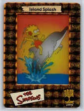 2000 Artbox The Simpsons FilmCardz Island Splash Foil Cels Insert Lisa #S-9