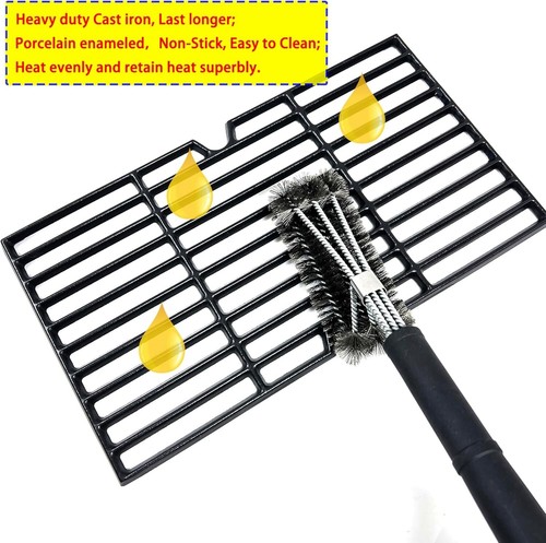Durable Cast Iron Grates for Kenmore & Charbroil - Set of 4 Replacement Grates - Picture 6 of 7