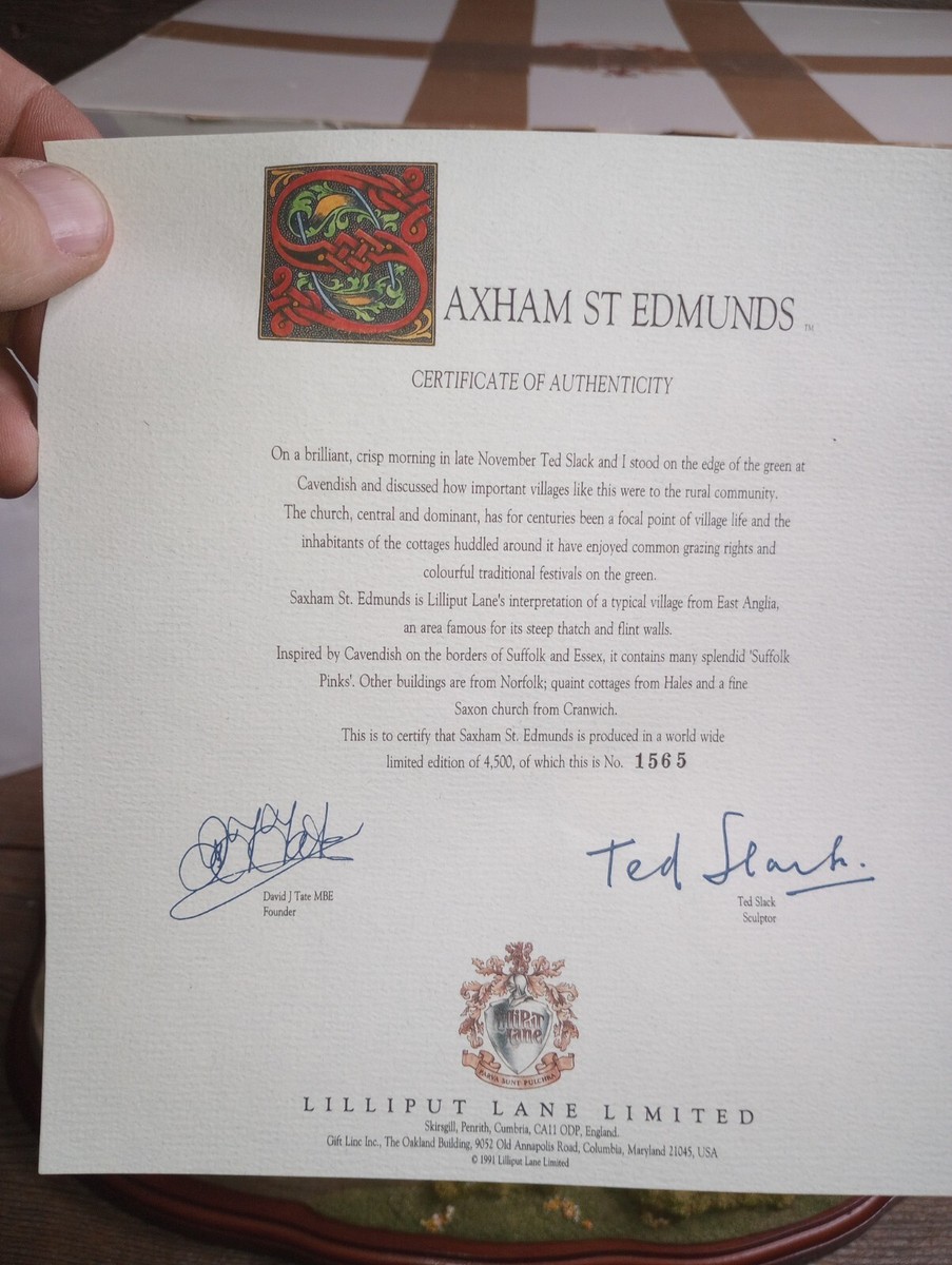 Lilliput Lane 大型 リリパット saxham st edmunds Lilliput Lane - Saxham St Edmunds