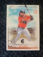 Colton Cowser 2024 Panini Boys of Summer Silver Foil Rookie SP /275 RC