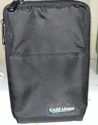 Case Logic CD Carry Bags Black with Handle - Holds 13