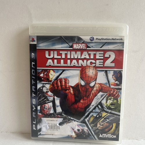 Marvel Ultimate Alliance 2 (Sony Playstation 3, 2009) PS3 CIB Tested Working
