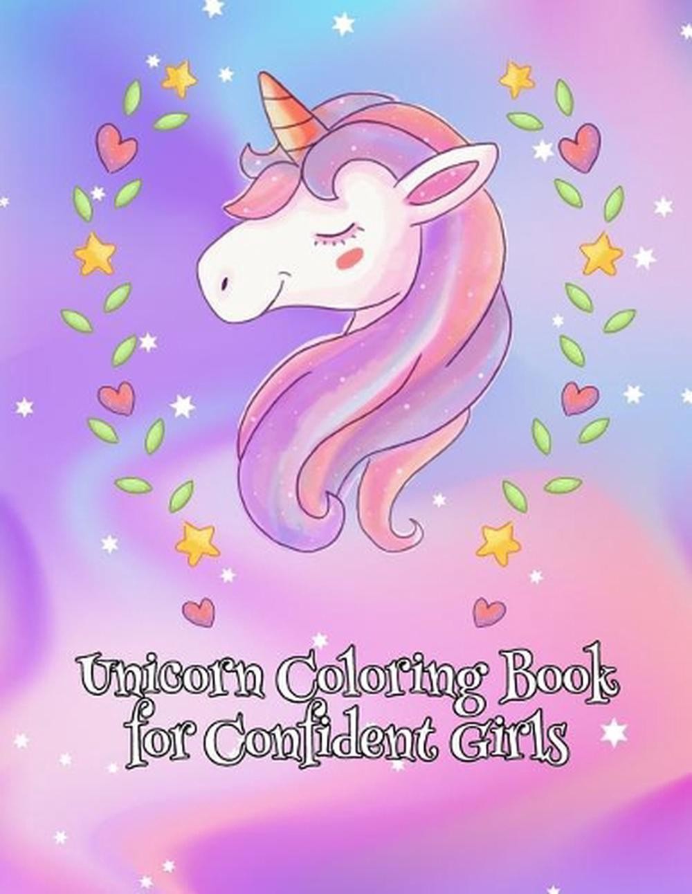 Unicorn Coloring Book for Confident Girls by Holly Maddy (English) Paperback Boo