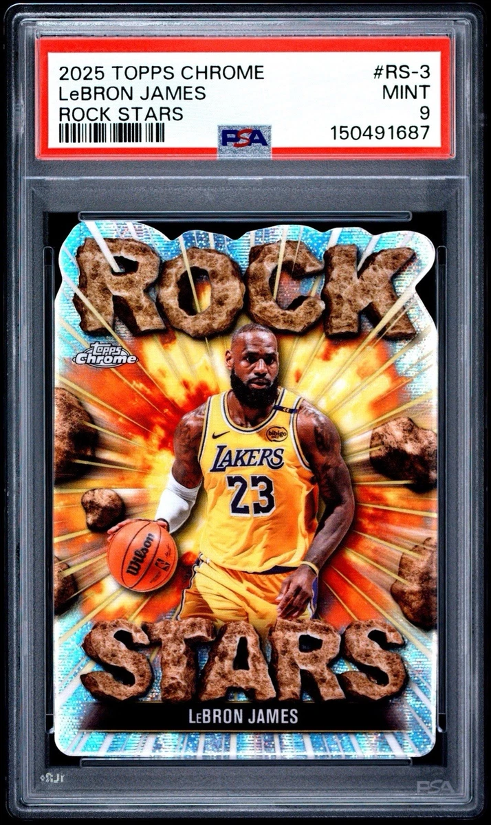 Topps LeBron James 9 Graded Basketball Sports Trading Cards