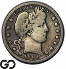 1894-O Barber Quarter, Better New Orleans Issue
