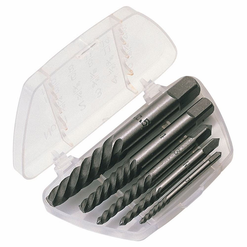 Kit Of 5 Extractors Of Screw Steel Of Carbon DRAPER 3-18mm - Image 5