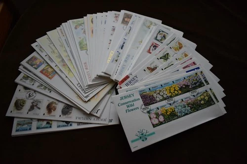 Jersey First Day Covers, 1995 -1999, Sold Individually