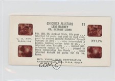 1972 Chiquita Allstars Slides Lem Barney Ron Yary #11/12 HOF 0q3