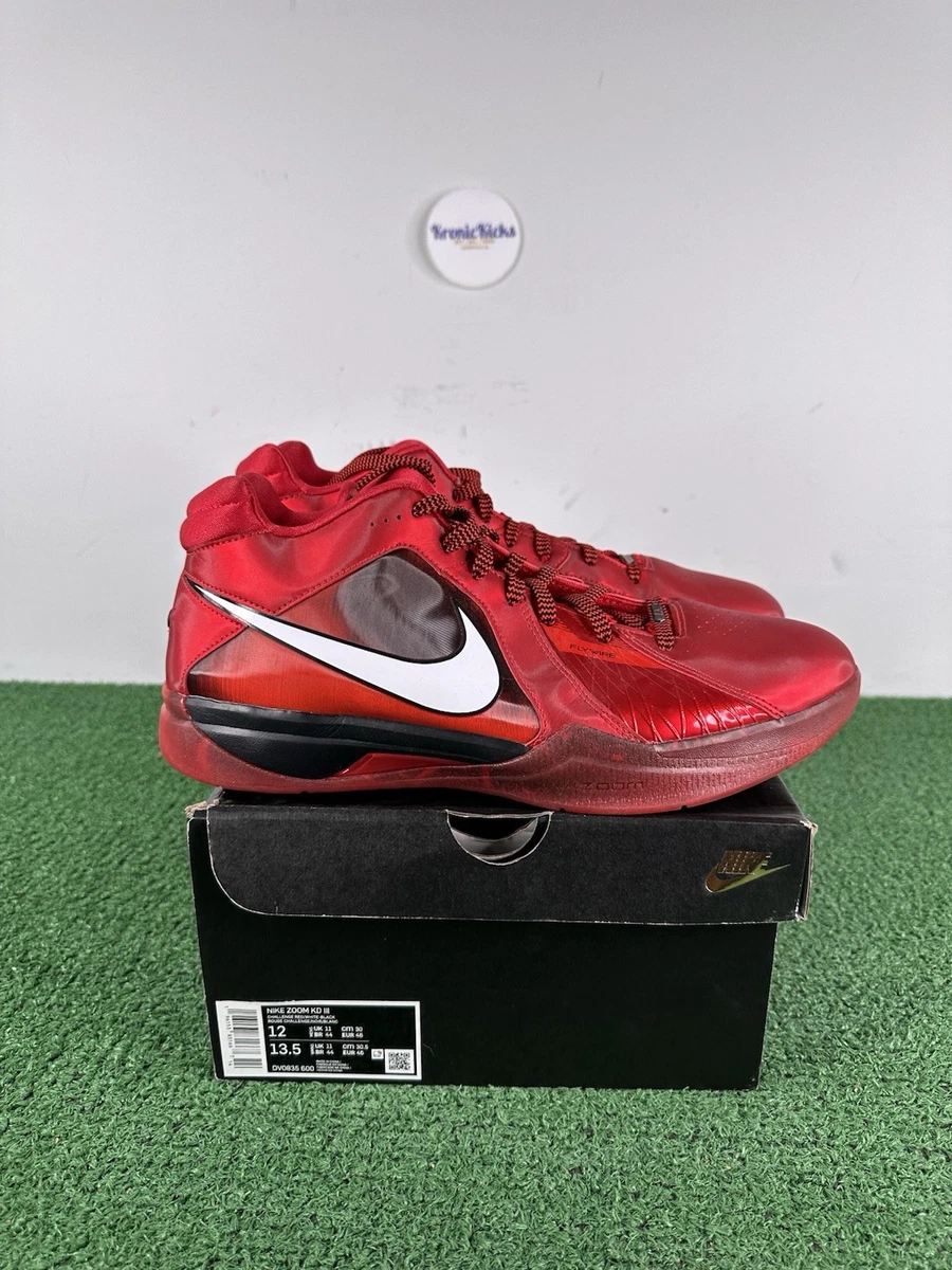 Nike KD 3 Red for Sale | Authenticity Guaranteed | eBay