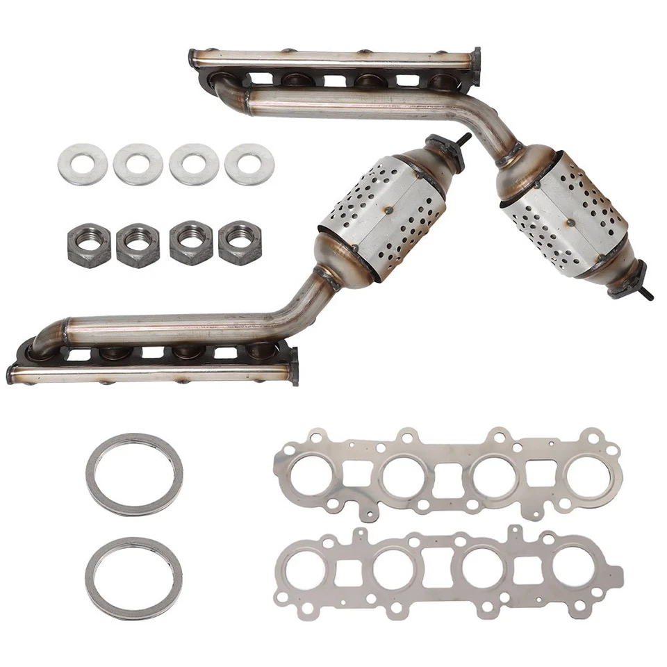 Convertidor catalítico colector de escape izquierdo+derecho para Lexus GX470 4,7 L 2005-2009 Foto 2 de 4