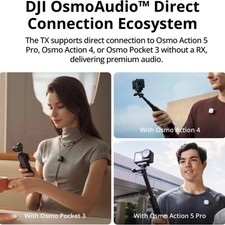 DJI Mic Mini Wireless Microphone 1 TX + 1 RX Wireless Receiver for Mobile Phones — image 13