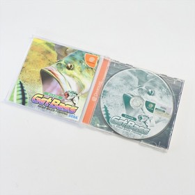 Dreamcast GET BASS Fishing controller Set Boxed Tested 2332