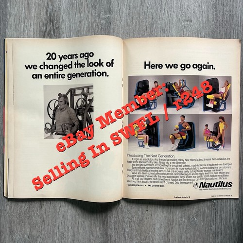 CLUB INDUSTRY Health Club Fitness Business Management Magazine SEP 1989 V 6 N 1 - Picture 16 of 24