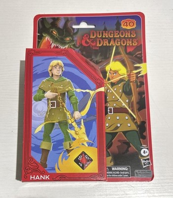 2023 Dungeons and Dragons Cartoon Animated Classics HANK 6'' Action Figure NIB