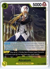 Absalom OP14-100 Rare The Azure Sea's Seven One Piece Foil Near Mint