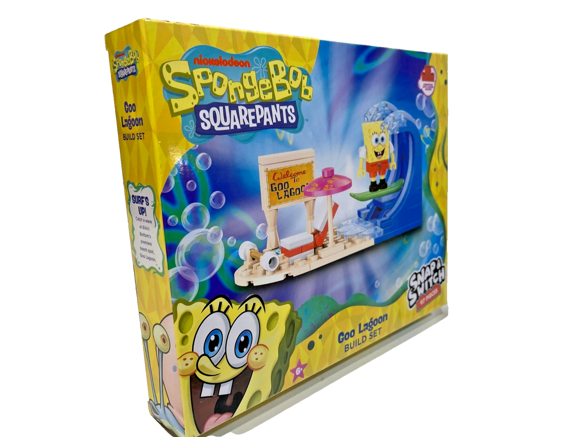Spongebob Squarepants Snap & Switch Goo Lagoon Construction Set 97