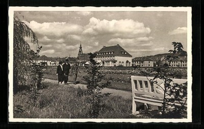 St. Wendel, Ansichtskarte, In den Rosenanlagen 