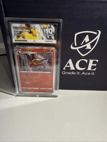 Charizard 010/071 ACE graded card
