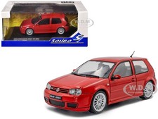 2003 VOLKSWAGEN GOLF IV R32 TORONTO RED 1/43 DIECAST MODEL BY SOLIDO S4313604