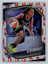 2025 Panini Prizm WNBA #95 JJ Quinerly WNBA Logo Prizms RC