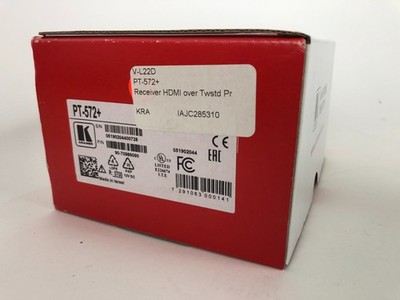 Kramer PT-572+ HDMI over Twisted Pair Receiver *complete & unused in box*