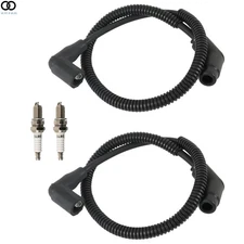 New Spark Plug & Wire Cap 15in/24.4in For Can Am Commander 800 800R 2011-2017