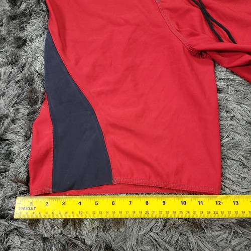 Vintage Y2K O'Neill Superfreak Boardshorts Herren 34 x 10,5 rot Badehose Surf Logo - Bild 12 von 17