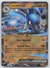 Miscellaneous Cards & Products Lucario ex (Prismatic Evolutions Stamp) 051/131