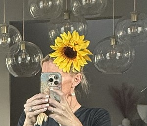 Double Sides Sunflower Kentucky Derby Hat Fascinator NWOT