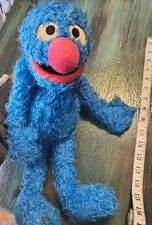 Fisher Price Grover Sesame Street 18” Plush Stuffed Fuzzy Hard To Find