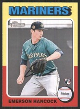 2024 Topps Heritage #320 Emerson Hancock RC Seattle Mariners 559