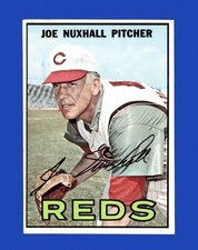 1967 Topps Set-Break # 44 Joe Nuxhall NR-MINT *GMCARDS*